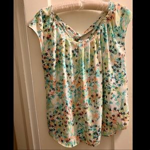 LC tie back blouse
